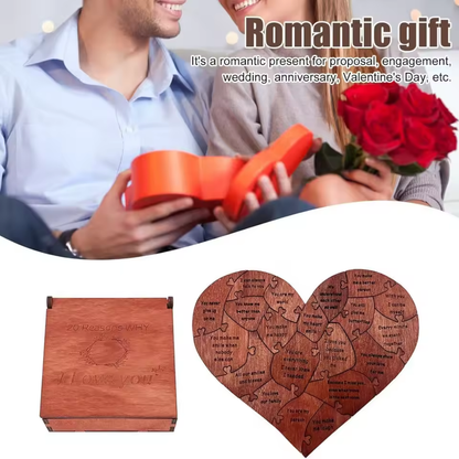 20 Reason Why I Love You Puzzle